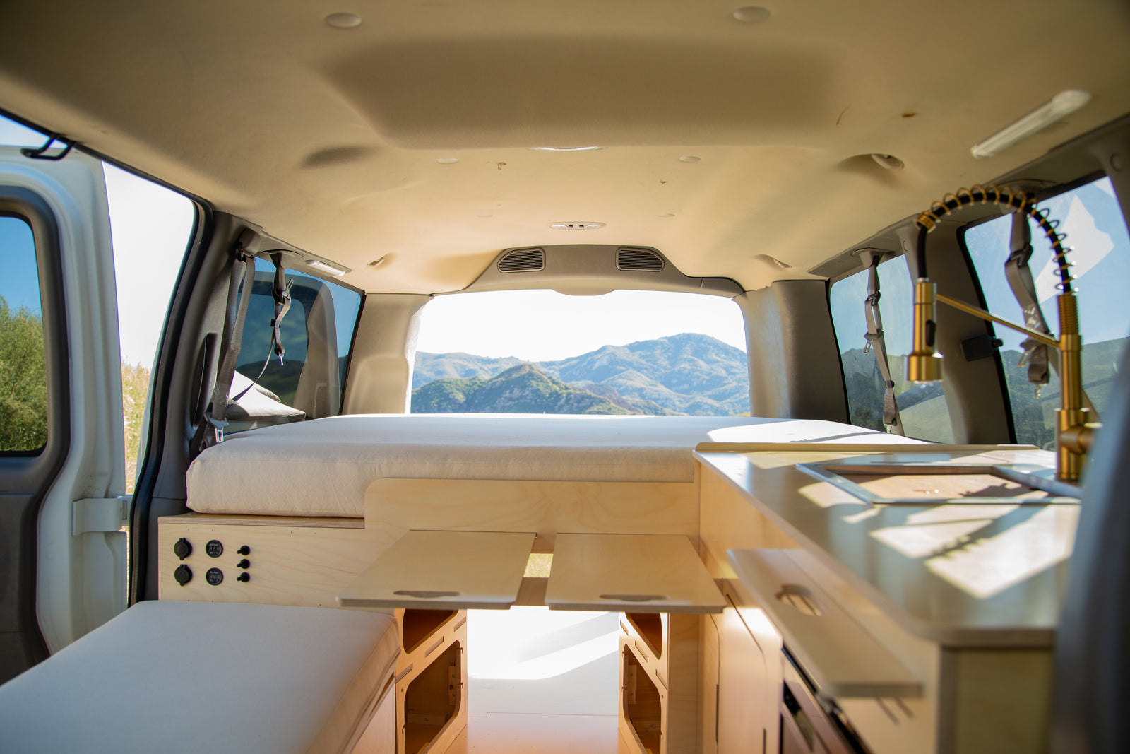 Chevy van shops bed