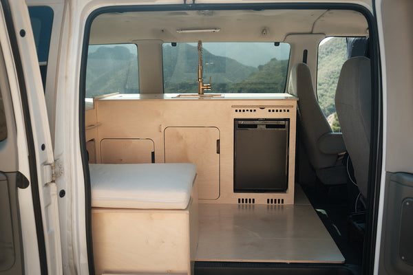 VAN TOUR: Volkswagen Caddy Micro Camper Conversion 